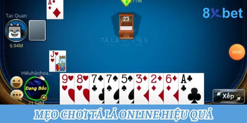 Tá lả online – Trải nghiệm trò chơi bài thú vị tại 8xbet Những típ chơi tá lả online thắng lớn